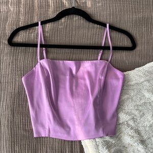 Aritzia Lavender Spaghetti Strap Top